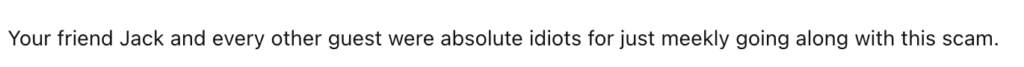 Reddit comment